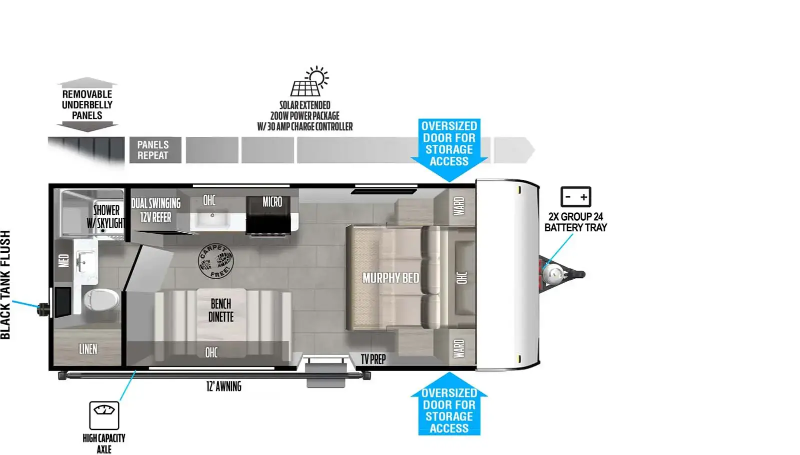 185RB Floorplan Image